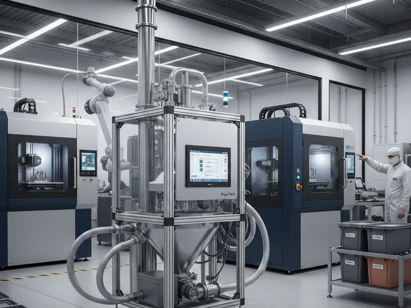 Smarter Powder Handling for Scaled Metal 3D Printing