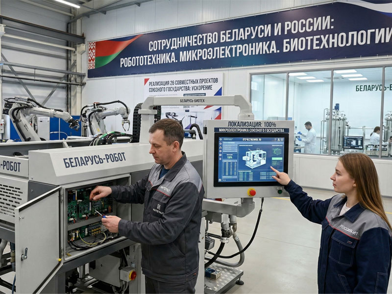 Belarus and Russia Look to Robotics and Biotech for Deeper Industrial Cooperation